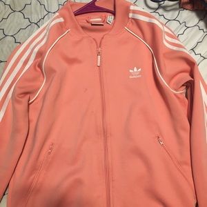 pink adidas jacket